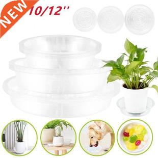 8PCS Plastic Garden Flower Plant Saucers Water Tray Base