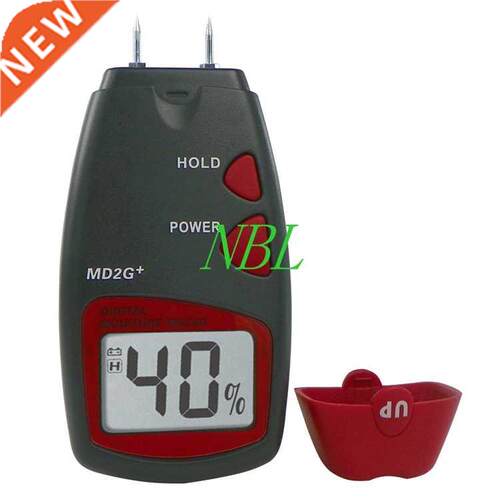 MD2G+ Moisture Meter Wood Bamboo 2 Pins Digital LCD Tester T