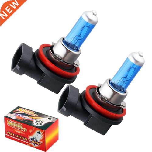 2pcs H11 Super Bright White Fog Halogen Bulb 55W Car Head Li