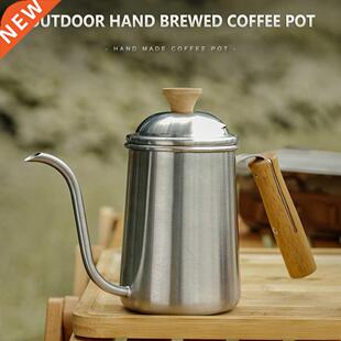 650ml Thickened Stainless Steel Gooseneck Spout Coffee Kettl
