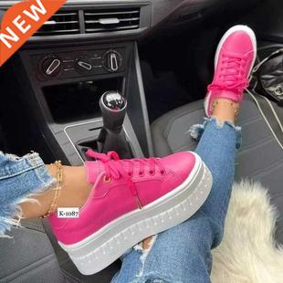 woman plus size for Sneakers white jogging Flat Shoes Women