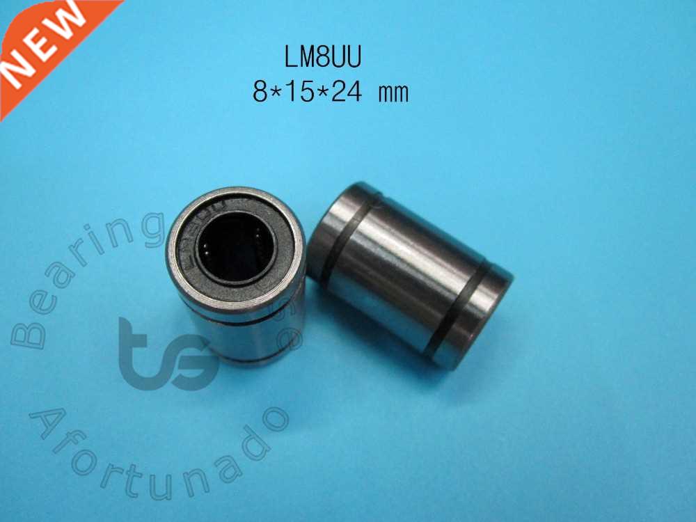 LM8UU bearing 8*15*24(mm) 10pieces LM8UU 8mm Linear Ball Bu