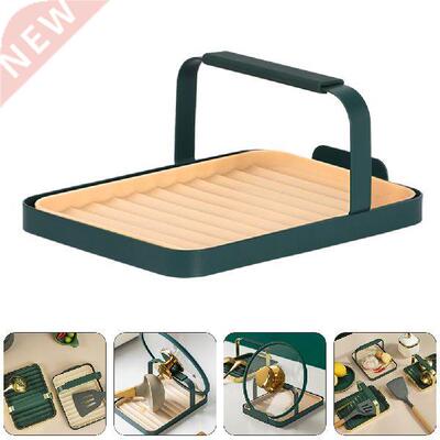 Rest Spoon Holder Utensil Silicone Spatula Cooking Teaspoon