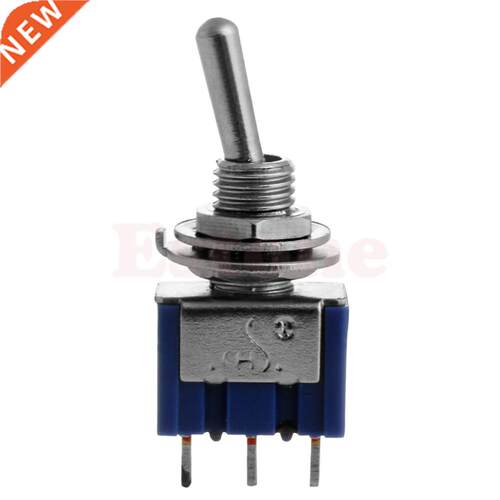 Mini 125V AC 6A SPDT MTS-102 3-Pin 2 Position On-on Toggle S