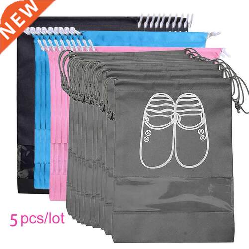 Shoes Storage Bag Closet Organizer Non-woven Travel Portable