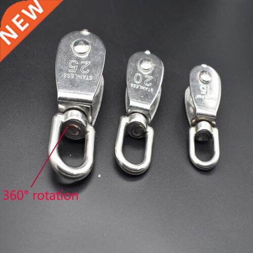 Pulley Block M15 M20 M25 M32 Heavy Duty Steel Single Wheel S