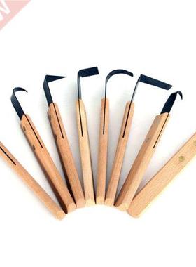 8Pcs Pottery Clay Sculpture Modeling Tools Set--Wood and Met