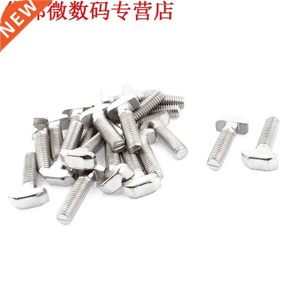 M8 Draad 30mm Lengte T Slot Drop-in Stud Bout Schroef 20 stk