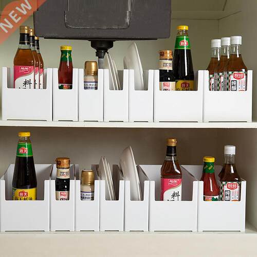 Kitchen Drawer Cabinet Storage Containers Plastic Box Spice
