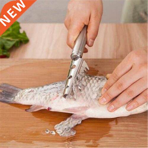 Fish Skin Stainless Steel Brush Scraping Fish Scale Brush