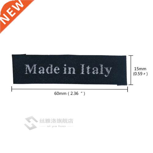 100pcs/lot Italy labels for gart handmade tag made in italy