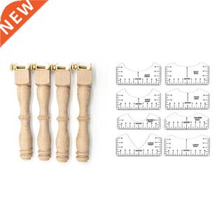 8Pcs T-Shirt Alignment Ruler V Neck For DIY Craft Tool With