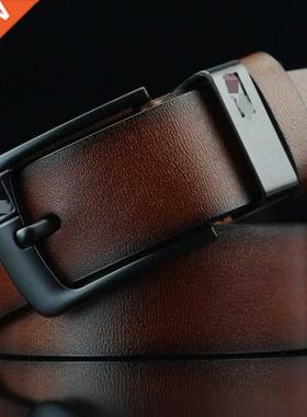 2022 Men High Quality Leather Belt Buckle Luxury Designer Be