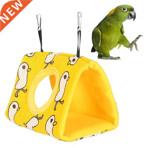 Bird Hanging Hammock Winter Warm Bed Nest House Cage Plush