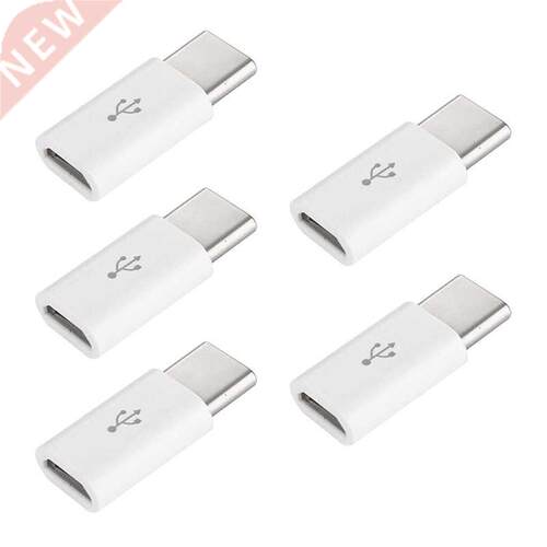 5 Pcs USB Mini Micro USB Female To Type C 3.1 Male Adapter I