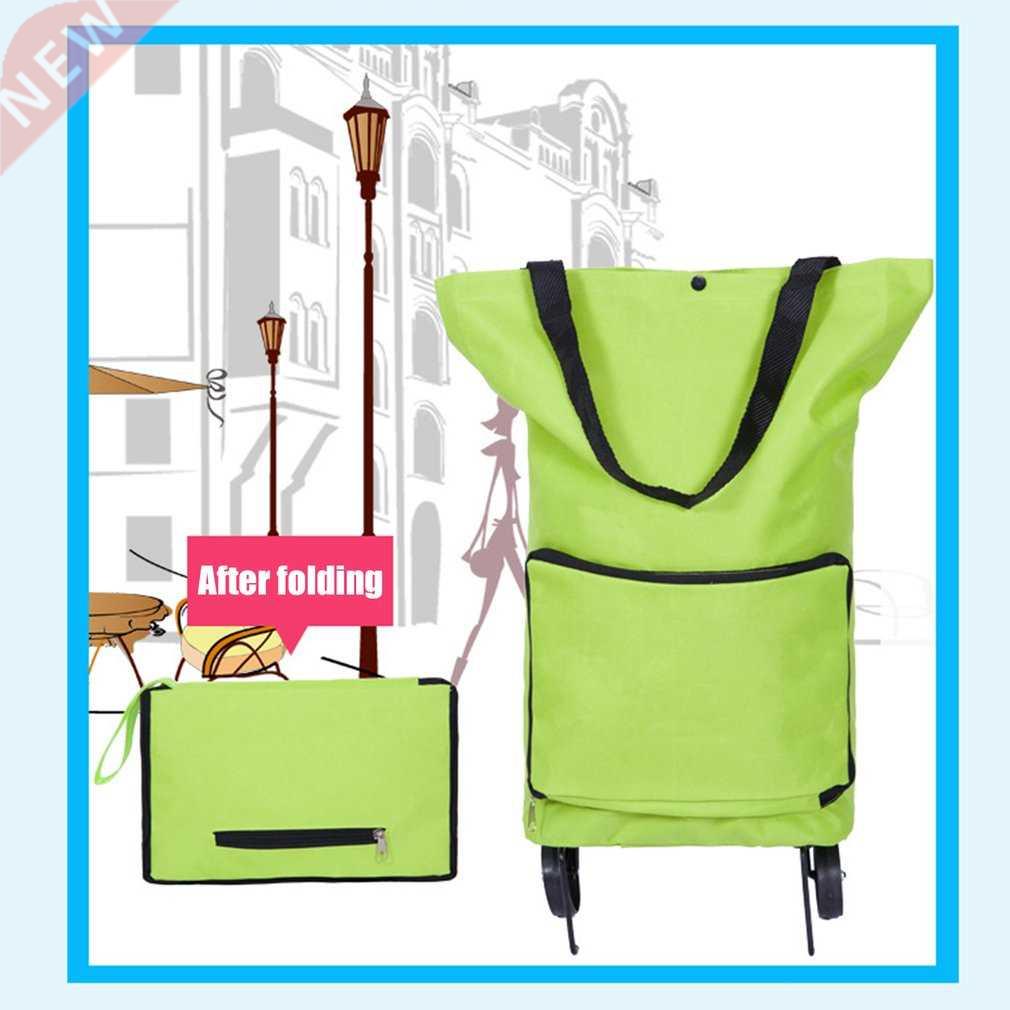 HOT 2021 Foldable Shopping Trolley Cart Multifunctional