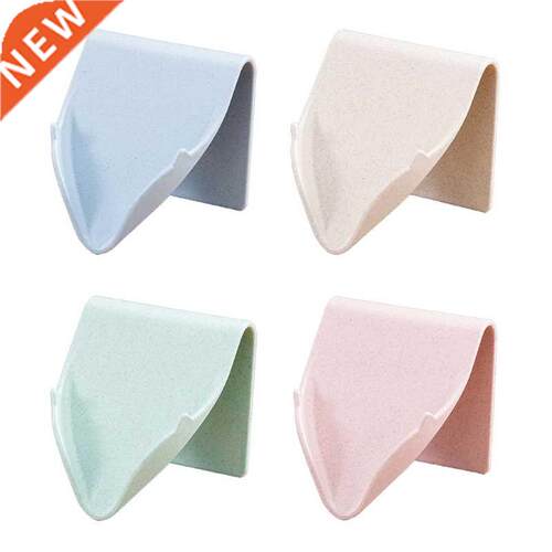 Wall Mounted Soap Holder Self Adhesve Dsh Storage Box wth