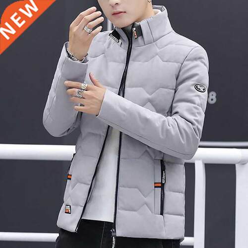 2022 New Winter Coat Men Thicken Casual Parka Slim Fit Outwe