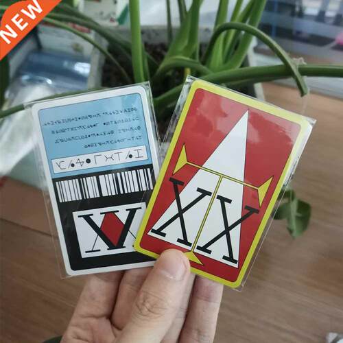 Anime Hunter x Hunter License Card Cosplay Hisoka Kurapika K