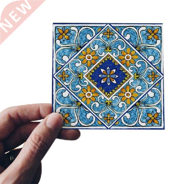 Quality 20Pcs/Lot D Europe Style Tile Wall Sticker Kitchen