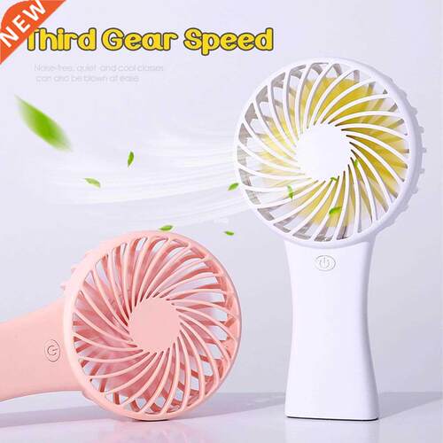 Mini Fans 4 Hours Long Working Handheld Elecric Fan USB Rech