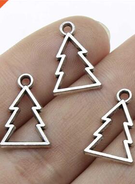 WYSIWYG 40pcs 17x12mm Hollow Christmas e Charms For Jewelry