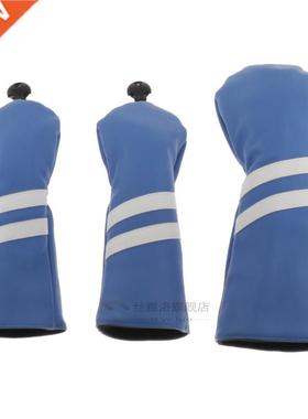 3pcs Golf Headcover NO. 13 5 Driver Wood Head Cover with No.