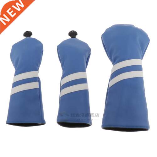 3pcs Golf Headcover NO. 13 5 Driver Wood Head Cover with No.