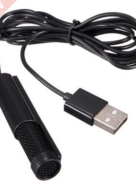 Black Computer Studio Convenient USB 2.0 Condenser Microphon