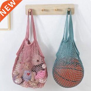 Reusable Frut Shoppng Strng Grocery Shopper Cotton Tote