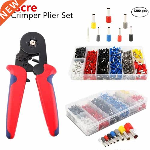 Crimping Pliers + Crimping Terminal Sets Wire Cable Tube Ter