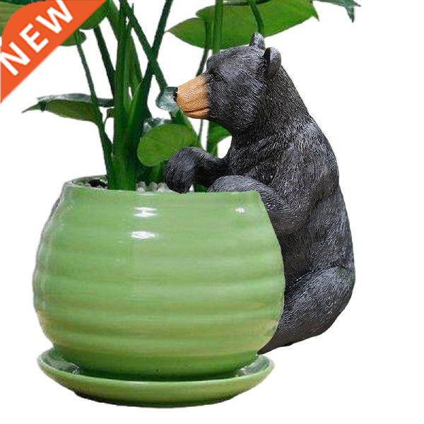 Black Bear Garden Decor Garden Decor Black Bear Figurines