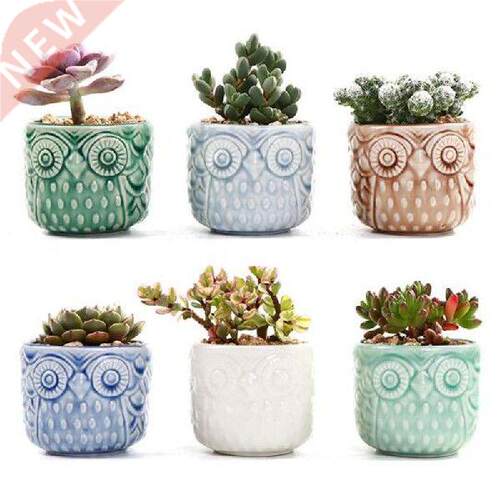 Kiln Flow Glaze Breathable Pot Small Vase for Desk