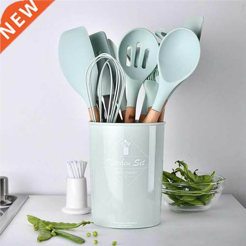 Silicone Kitchenware Cooking Utensils Heat Resistant Kitchen