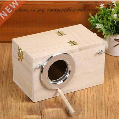 Wooden Bird Cage Breeding Box Nesting Boxes Hatching Cage
