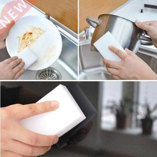 10PCS White Sponge Eraser Melamine Cleaner Multi-Functional