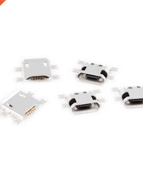 5 Pcs Micro USB Type B Female Socket 5-Pin SMD SMT Jack Conn