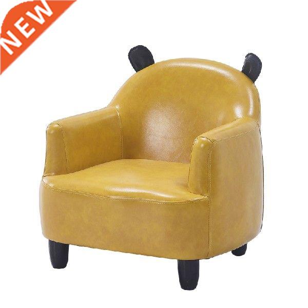 Leather Cute sofa single child chair reading Mini cartoon