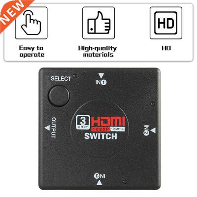 Hdmi 3 Port Switch AUTO Switcher Splitter Selector HUB Box C