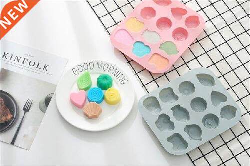 1PC 22.7*19*2.3cm Hot Selling Sea Animal Shaped Silicone