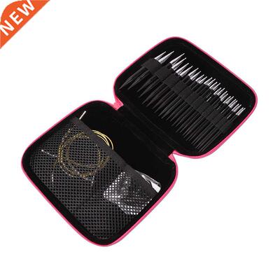 Circular Knitting Needles Set Interchangeable Crochet Hook N