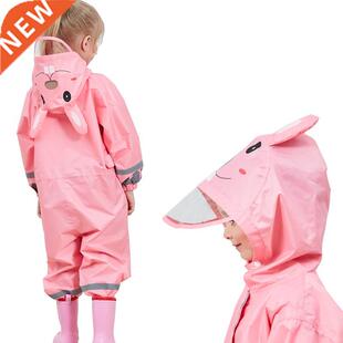 90 135CM Waterproof Raincoat For Children Kids Baby Rain Co