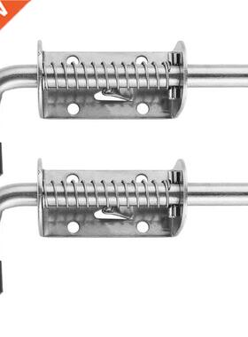 2Pcs 5 Inch Stinless Steel Spring Loded Ltch Pin Brrel B