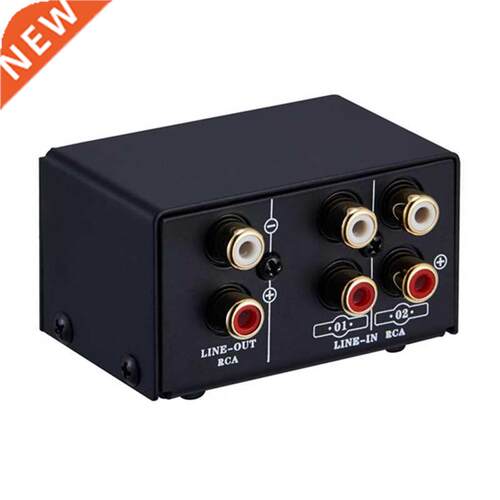 2 in 1 Out or 1 in 2 Out O Source Signal Selector, Switcher,
