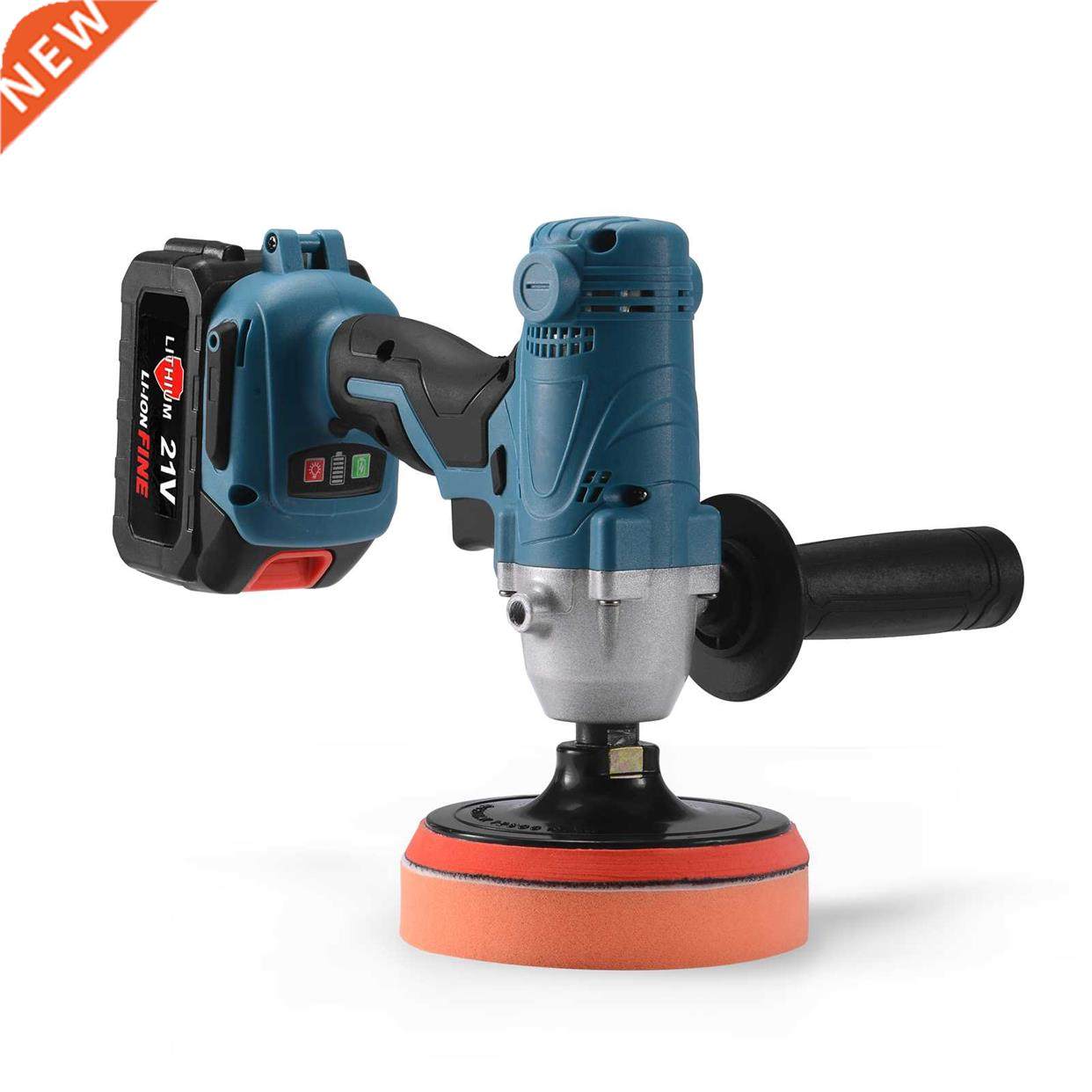 2 In 1 800W 21V Electric Drill Polishing Machine Stepless Va