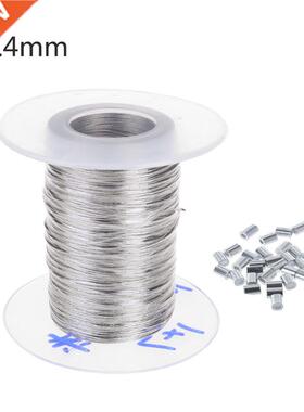 100m Stainless Steel Wire Rope Soft Fishing Lifting Cable wi