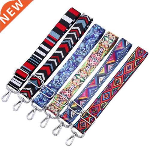 Nylon Colored Belt Bags Strap Accessories for Women Rainbow