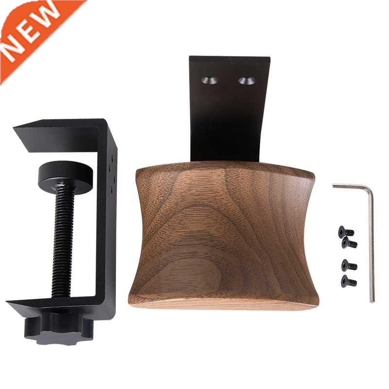 Headphone Holder Rack Headphone Stand Wood Desk Headset Dis图片