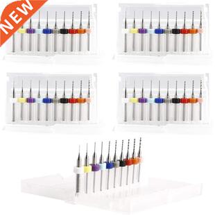 50Pcs PCB Drill Bits Set Carbide Mini Drill Bits for Print C