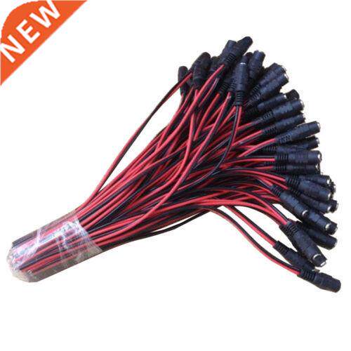 10pcs 5.5x2.1mm Male+Female DC Power Socket Jack Plug Connec